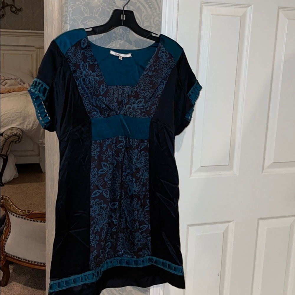 Mint by Jodi Arnold silk dress